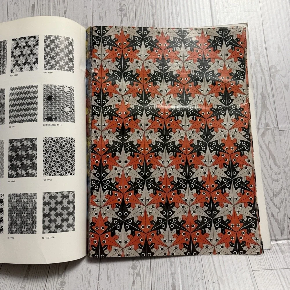 Giftwraps By Artists: M.C. Escher By Joost Elffers 1987 - Christmas Wrap